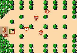 Figure 4: Screen shown if player moved right from original screen